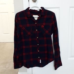 Abercrombie flannel shirt